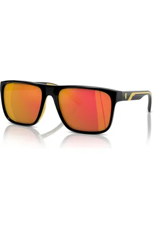 FERRARI Tilbehør, Herre, Sort, 59 MM, Tyl, Fz6002U 5016Q Solbriller