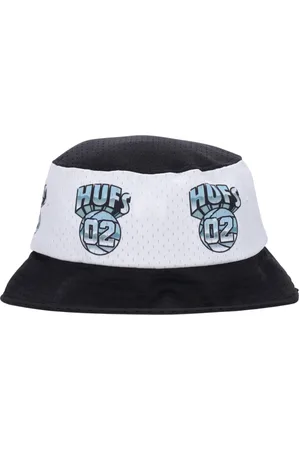 Huf Tilbehør, unisex, Sort, L, Polyester, Mesh Basketball Bucket Hat Sort