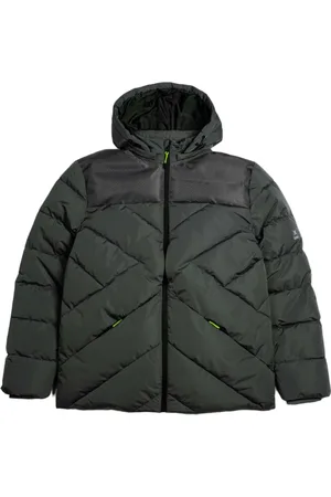 Munich Jakke, Herre, Grøn, L, Uld, Khaki Herre Puffer Jakke