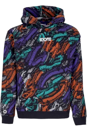 Octopus Sweathshirts & Hoodies, Herre, Flerfarvet, XS, Bomuld, Deco Hoodie