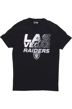 New Era Top, Herre, Sort, XL, Bomuld, Las Vegas Raiders Logo T-shirt