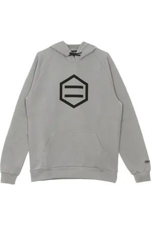 DOLLY NOIRE Sweathshirts & Hoodies, Herre, Grå, XL, Logo Hoodie Lys Grå Herre