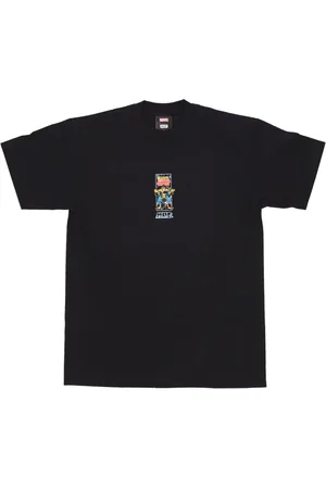 Huf Top, Herre, Sort, L, Bomuld, Avengers Sort Tee Kortærmet T-shirt
