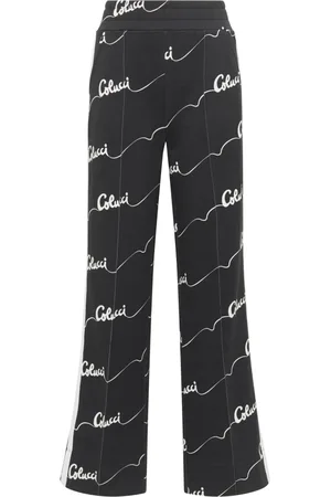 Carlo Colucci Bukser, Dame, Sort, S, Bred Ben Sweatpants Di Vita