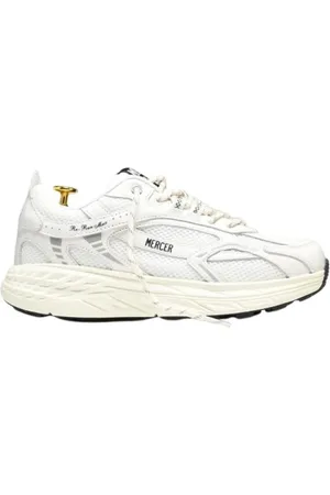 Mercer Amsterdam Sko, Herre, Hvid, 42 EU, Læder, Luksuriøs Nappa Læder Sneaker