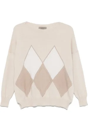 D.EXTERIOR Strik, Dame, , M, Uld, Ternet Striktrøje med Lurex-detaljer