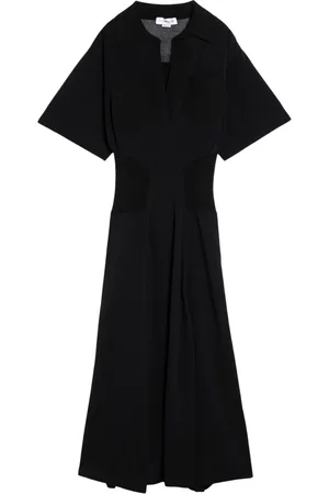 Victoria Beckham Kjole, Dame, Sort, M, Lang Kvindedragt Elegant Stil