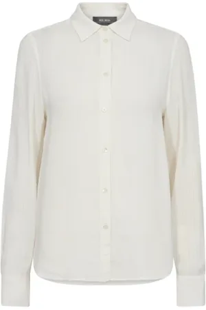 Mos Mosh Bluser & Skjorter, Dame, , XL, Tyl, EcoVero Jacquard Stripe Skjorte