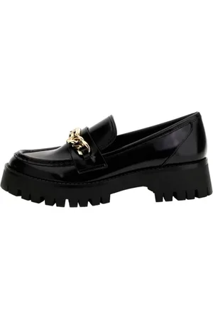 Guess Sko, Dame, Sort, 39 EU, Uld, Stilfulde Loafers til Mænd