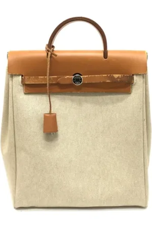 Hermès Pre-owned, Dame, , ONE SIZE, Tyl, Pre-owned Laeder rygsaekke