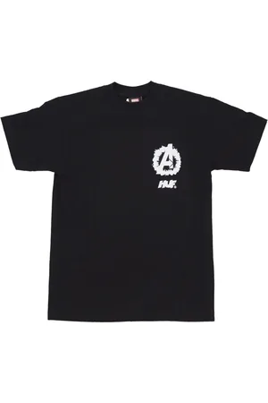 Huf Top, Herre, Sort, XL, Bomuld, Cosmic Assemblage Avengers Tee Sort