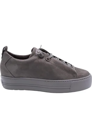Paul Green Sko, Dame, Grå, 40 1/2 EU, Smokey Sneaker til et trendy look
