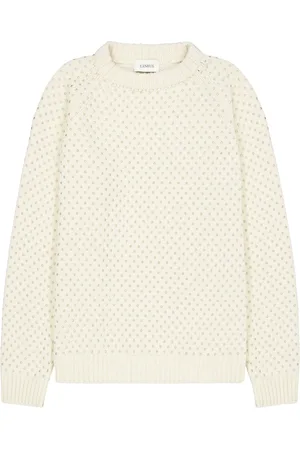 LANEUS Strik, Dame, , S, Uld, Hotfix udsmykket uld raglan sweater