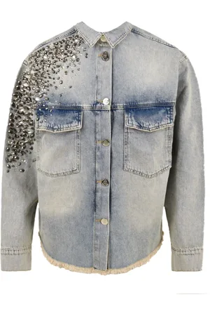 GAËLLE Jakke, Dame, Blå, XS, Denim, Blå Jakker til Kvinder Gaabw00300