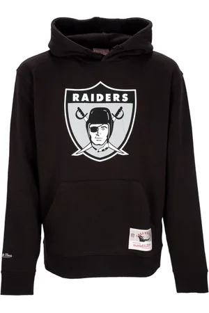 Mitchell & Ness Sweathshirts & Hoodies, Herre, Sort, M, Bomuld, Oakland Raiders NFL Team Logo Hoodie