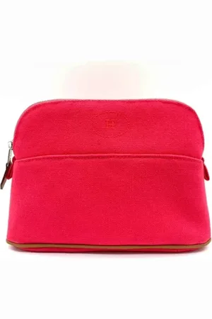 Hermès Pre-owned, Dame, Lyserød, ONE SIZE, Bomuld, Pre-owned canvas håndtasker