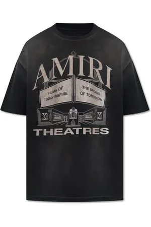 AMIRI Top, Herre, Sort, XL, T-shirt med logo