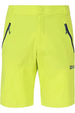 Jack Wolfskin Sport, Herre, Gul, S, Uld, Sporty Lemon Shorts med sidelommer
