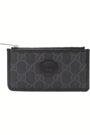 Gucci Pre-owned, Herre, Sort, ONE SIZE, Pre-owned Laeder punge