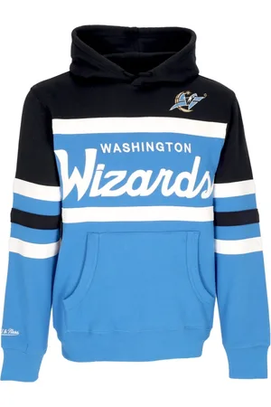 Mitchell & Ness Sweathshirts & Hoodies, Herre, Blå, L, Bomuld, NBA Head Coach Hoodie Washington Wizards