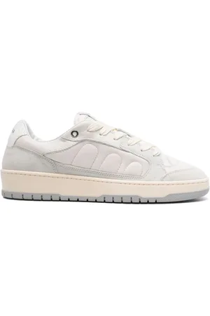 PAURA Sko, Herre, Hvid, 42 EU, Læder, Hvidt Læder Sneakers