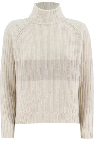 PANICALE Strik, Dame, , M, Fin Strik Turtleneck Jumper