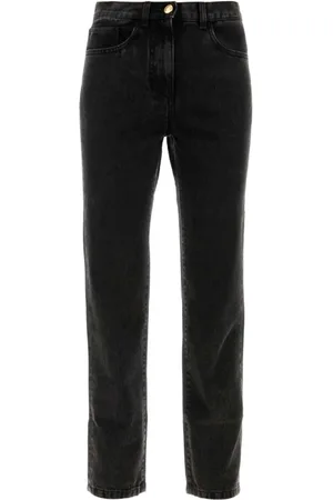 Palm Angels Jeans, Dame, Sort, W26, Denim, Klassiske sorte denim jeans