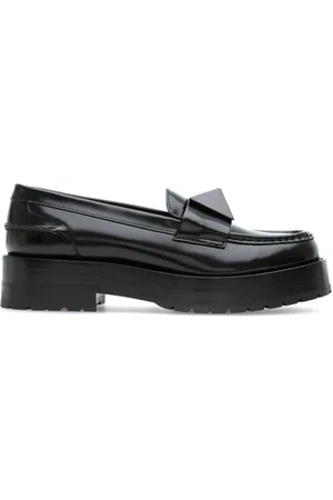 VALENTINO GARAVANI Sko, Dame, Sort, 39 EU, Læder, Bløde loafers