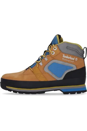Timberland Sko, Herre, Flerfarvet, 40 EU, Læder, Vandtæt vandrestøvle med gummibeskyttelse