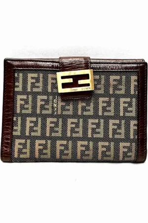 Fendi Pre-owned, unisex, Brun, ONE SIZE, Pre-owned Stof punge