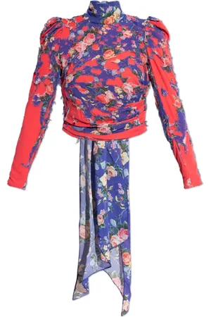 Diesel Bluser & Skjorter, Dame, Flerfarvet, XS, Uld, Top T-Floyal