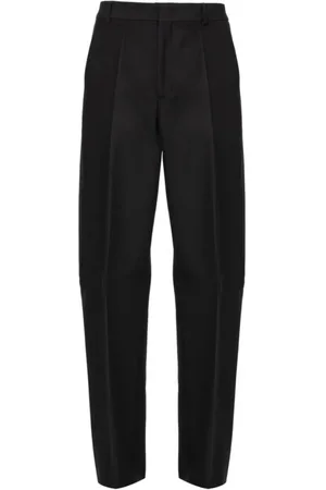 VALENTINO GARAVANI Bukser, Dame, Sort, 2XL, Uld, Stilfulde bukser med unikt design