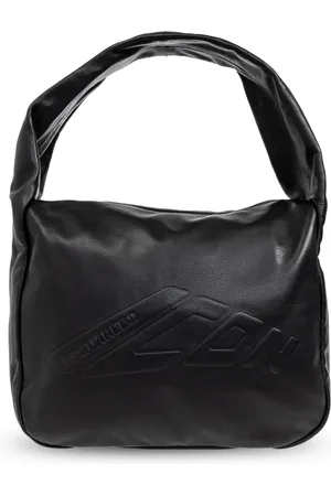 Dsquared2 Taske, Dame, Sort, ONE SIZE, Uld, Læder Skuldertaske