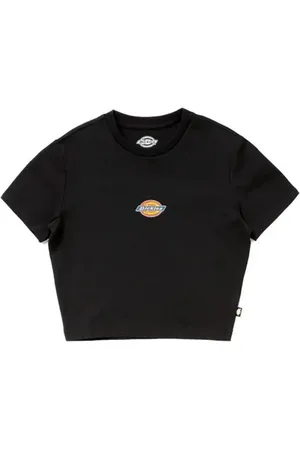Dickies Top, Dame, Sort, 2XS, Bomuld, Maple Valley Tee til kvinder