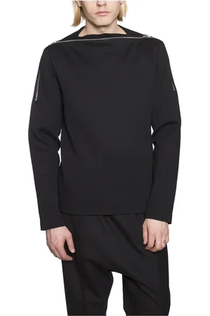 JUUN.J Top, Herre, Sort, S, Uld, Strik Krave Sweatshirt