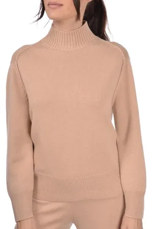 Gran Sasso Strik, Dame, , 3XL, Uld, Kashmir Ribstrikket Sweater