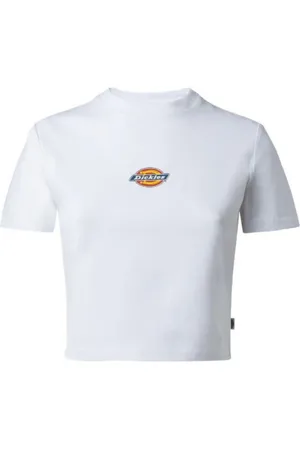 Dickies Top, Dame, Hvid, L, Bomuld, Maple Valley Tee til kvinder