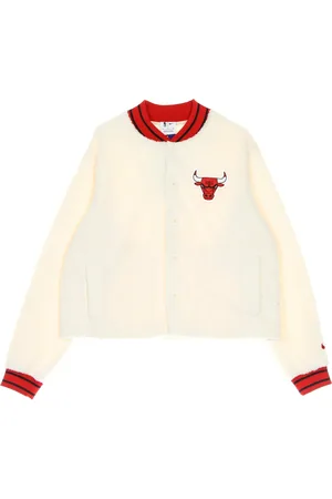 Nike Jakke, Dame, , S, Uld, NBA Courtside Jakke med Chicago Bulls Logo