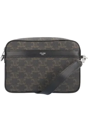 Céline Pre-owned, unisex, Sort, ONE SIZE, Uld, Pre-owned Canvas celine-tasker