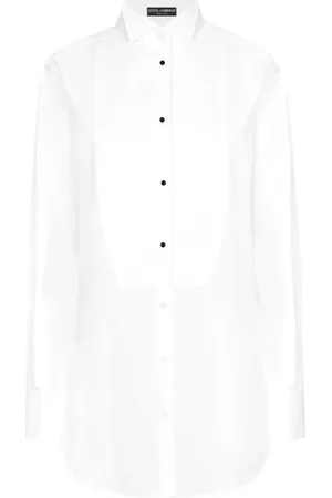 Dolce & Gabbana Bluser & Skjorter, Dame, Hvid, S, Bomuld, Hvide Skjorter til Mænd