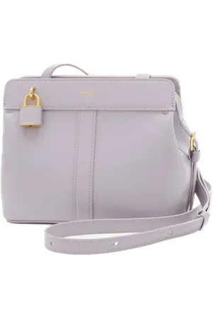 Céline Pre-owned, Dame, Lilla, ONE SIZE, Uld, Pre-owned Laeder celine-tasker