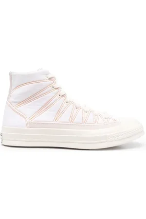 Converse Sko, Herre, Hvid, 40 EU, Bomuld, Hvide Ørken Sand Chuck 70 Sneakers
