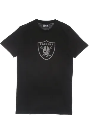 New Era Top, Herre, Sort, L, Bomuld, NFL Reflekterende Print Tee Las Vegas Raiders