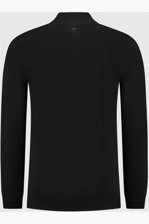 Pure Path Strik, Herre, Sort, S, Nylon, Essential Strik Halfzip Sweater Sort