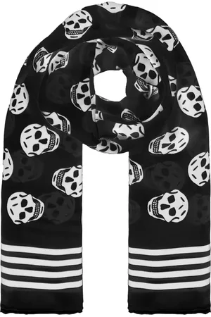 Alexander McQueen Tilbehør, Herre, Flerfarvet, ONE SIZE, Uld, Stilfulde Tørklæder Sjal Samling