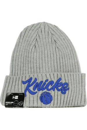 New Era Tilbehør, Herre, Grå, ONE SIZE, NBA Udkast Strik Hue Heather Grey