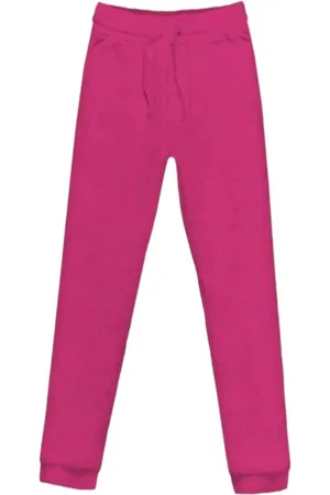 MC2 SAINT BARTH Bukser, Dame, Lyserød, M, Bomuld, Jogger sweatpants med ankellastik