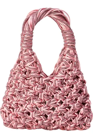 Hibourama Taske, Dame, Lyserød, ONE SIZE, Satin, Mini Satin Taske