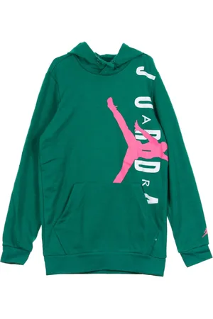 Jordan Sweathshirts & Hoodies, Herre, Grøn, XS, Bomuld, Letvægts Hættetrøje Mystic Hyper Pink
