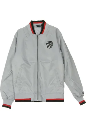 New Era Jakke, Herre, Grå, XL, Uld, NBA Team Varsity Bomber Jacket Grå